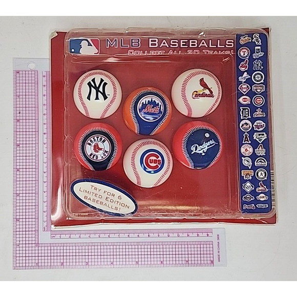 Vintage Vending Display Board MLB Baseball Toys 0363 - Picture 1 of 2